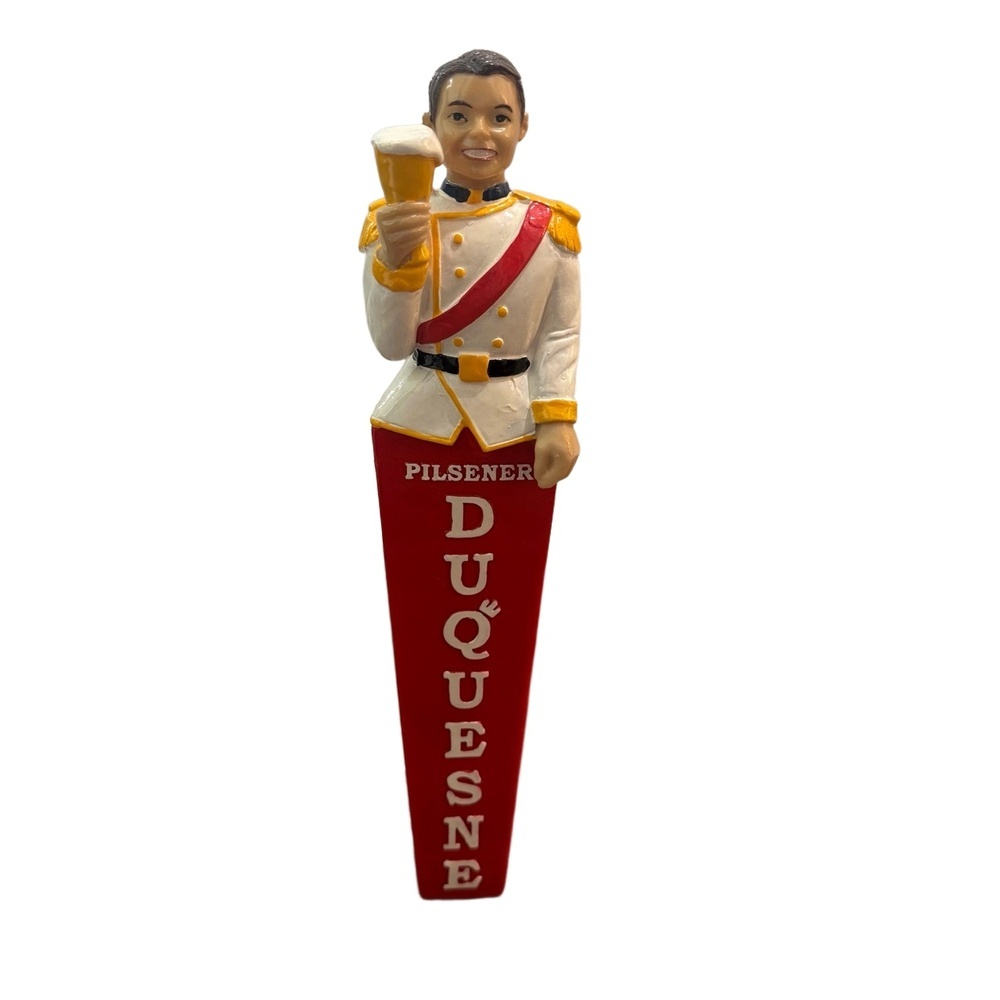 NWT Duquesne Beer Tap Handle Pilsner New in Box Prince Of Duquesne Vintage Bar